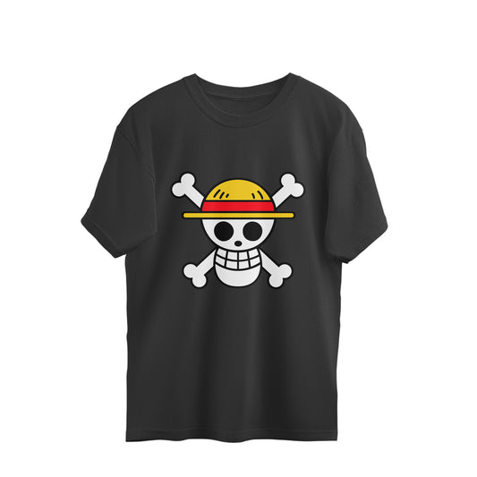 Straw Hat Oversized T-Shirt