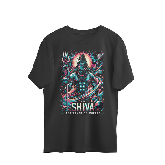 Shri Mahesh - Shiv Ji Oversized T - Shirt