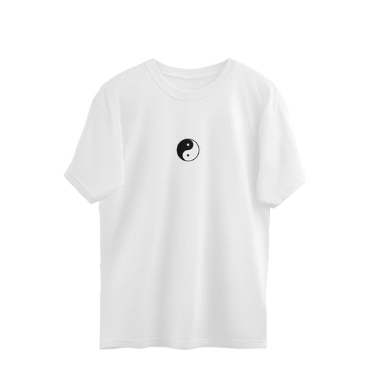 Yin - Yang Oversized T - Shirt