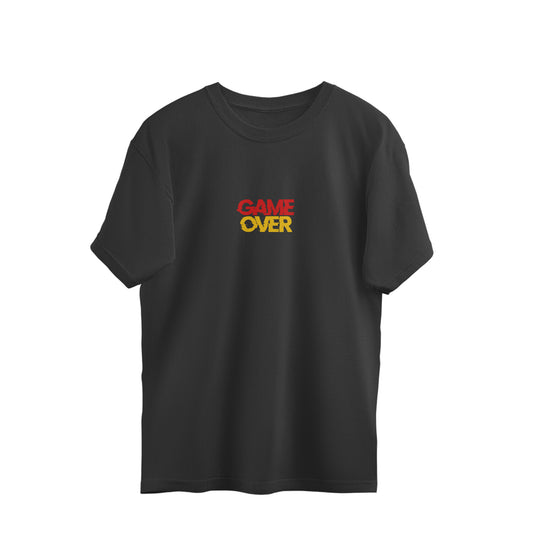 Game Over Oversized T - Shirt